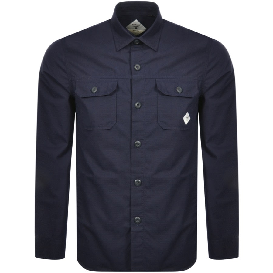 Alternative Image for ProductBarbour Beacon Ripstop Overshirt Jacket Navy1